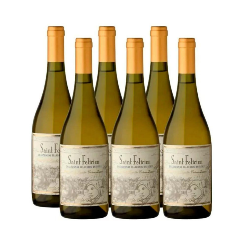 Saint Felicien Chardonnay en Roble x6