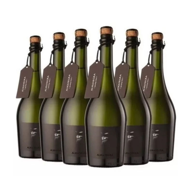 Alma Negra Espumante Blanc de Blanc x6