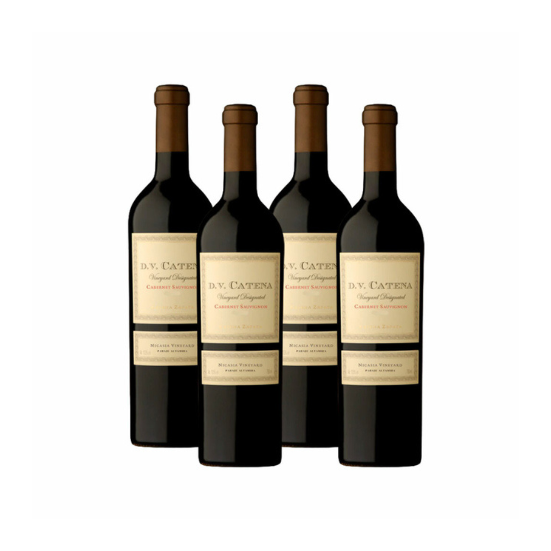 D.V. Catena Cabernet Sauvignon Nicasia Vineyard Altamira x4